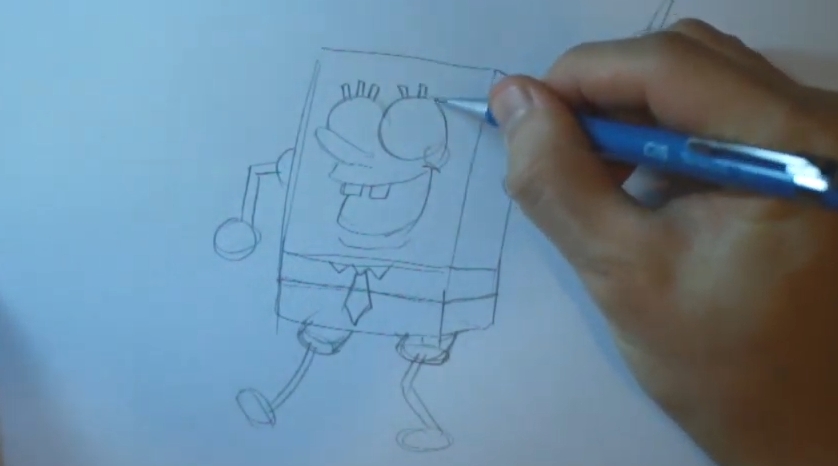 como-desenhar-bem-bob-esponja