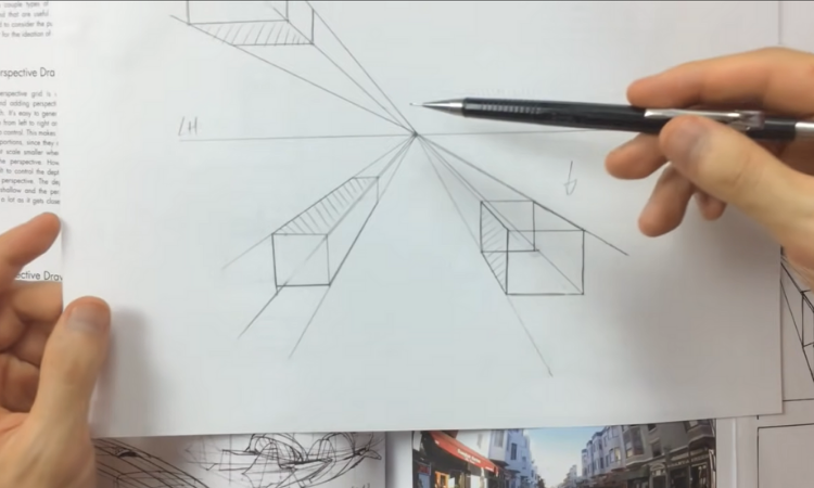 Perspectiva de um ponto de fuga