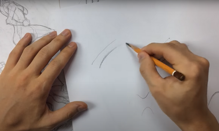 linha cabeluda vs traço no desenho confiante